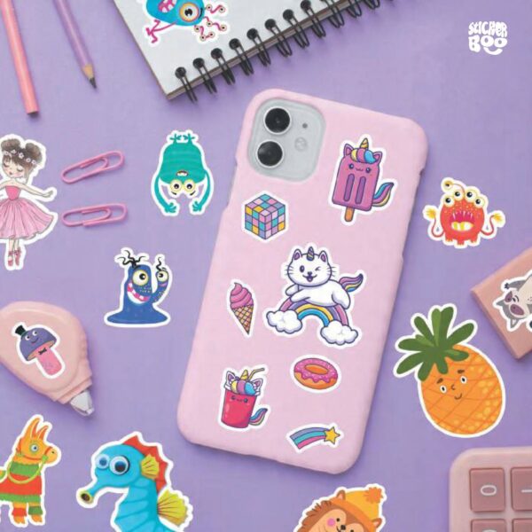 Naklejki Sticker BOO Serca - Epoksydowe, metaliczne - obrazek 2