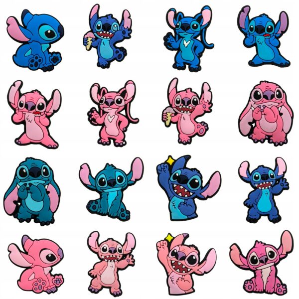 Przypinka Angel Andzia Stitch Stich do Crocs - obrazek 12
