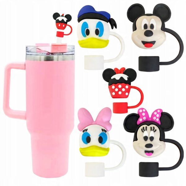 Silikonowa Nasadka na Słomkę Kubek Stanley DISNEY MYSZKA MICKEY 1 szt - obrazek 6