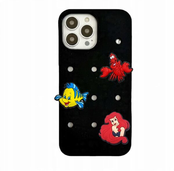 Zestaw przypinek do butów Crocs DISNEY MAŁA SYRENKA 4 szt - obrazek 4