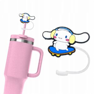 Silikonowa Nasadka na Słomkę Kubek Stanley HELLO KITTY CINNAMOROLL 1 szt