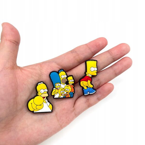 Przypinka Simpsonowie The Simpsons do Crocs butów klapków telefonu torebki - obrazek 6