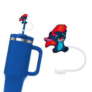 Silikonowa Nasadka na Słomkę Kubek Stanley LILO I STITCH 1 szt