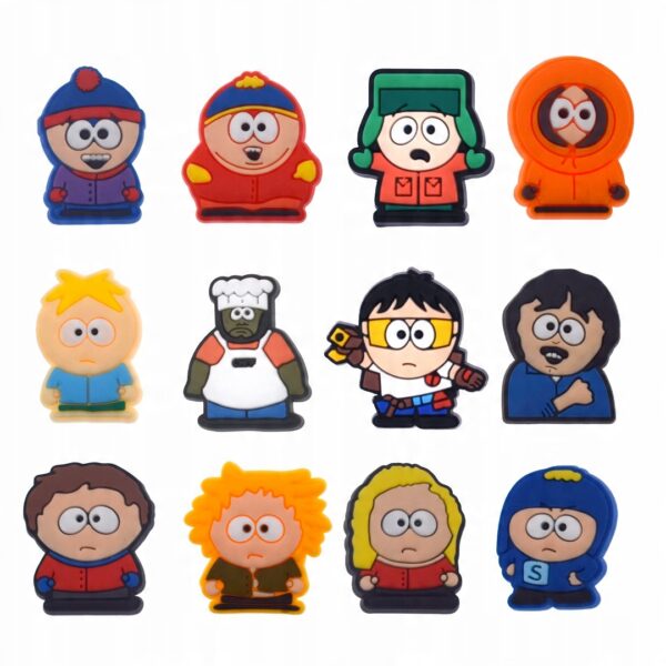 Przypinki South Park do butów Crocs 12 sztuk - obrazek 2