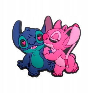 Przypinka Angel i Stitch Stich do Crocs | Oro Party