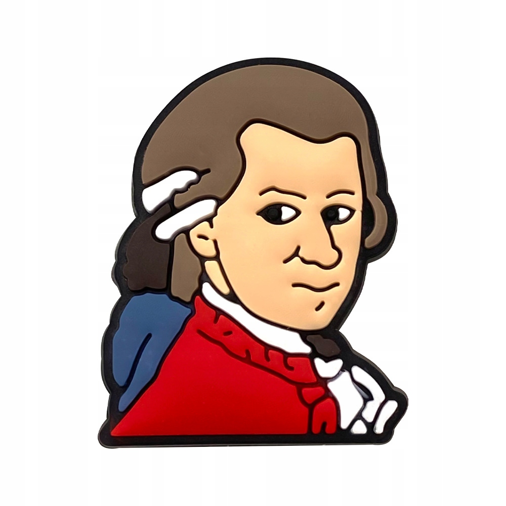 Przypinka Mozart Artyści do Crocs