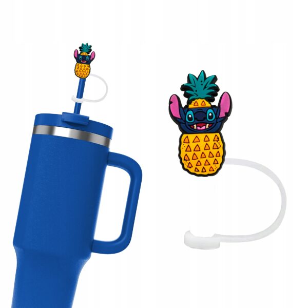 Silikonowa Nasadka na Słomkę Kubek Stanley LILO I STITCH 1 szt