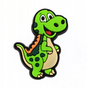 Przypinka Dinozaur do Crocs butów klapków telefonu torebki plecaka torby