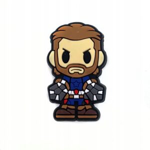 Przypinka Kapitan Ameryka Marvel Avengers do Crocs | Oro Party