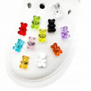 Przypinki do Crocs MISIE HARIBO do butów telefonu torby zestaw 11 szt