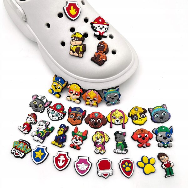Przypinka Psi Patrol Paw Patrol do Crocs | Oro Party - obrazek 5
