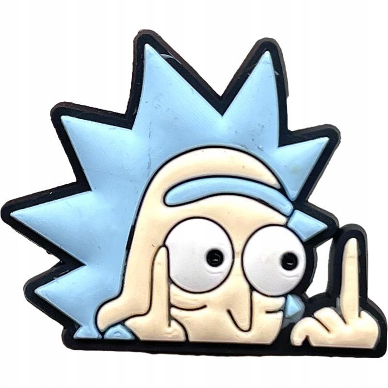 Przypinka Rick i Morty do Crocs