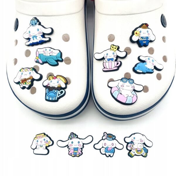 Przypinka Hippie Cinnamoroll Hello Kitty do Crocs - obrazek 5