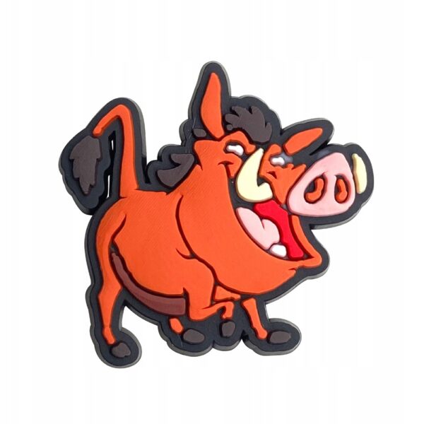 Przypinka Pumba Król Lew do Crocs