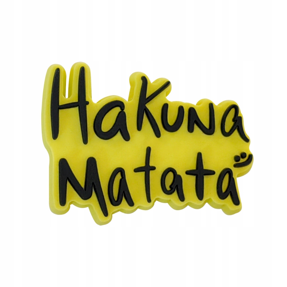 Przypinka Hakuna Matata Król Lew do Crocs