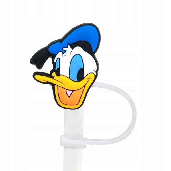 Silikonowa Nasadka na Słomkę Kubek Stanley DISNEY KACZOR DONALD 1 szt - obrazek 3