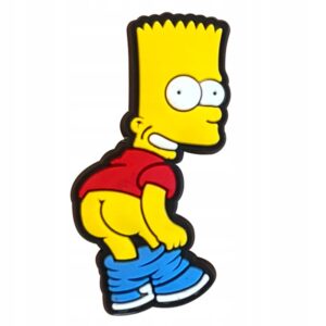 Przypinka Simpsonowie The Simpsons do Crocs butów klapków telefonu torebki