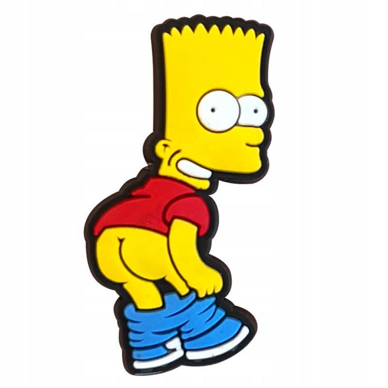 Przypinka Simpsonowie The Simpsons do Crocs butów klapków telefonu torebki