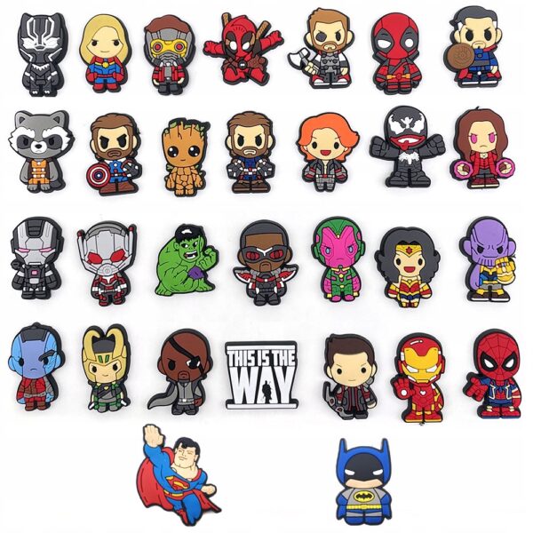 Przypinka Iron Man Marvel Avengers do Crocs - obrazek 9