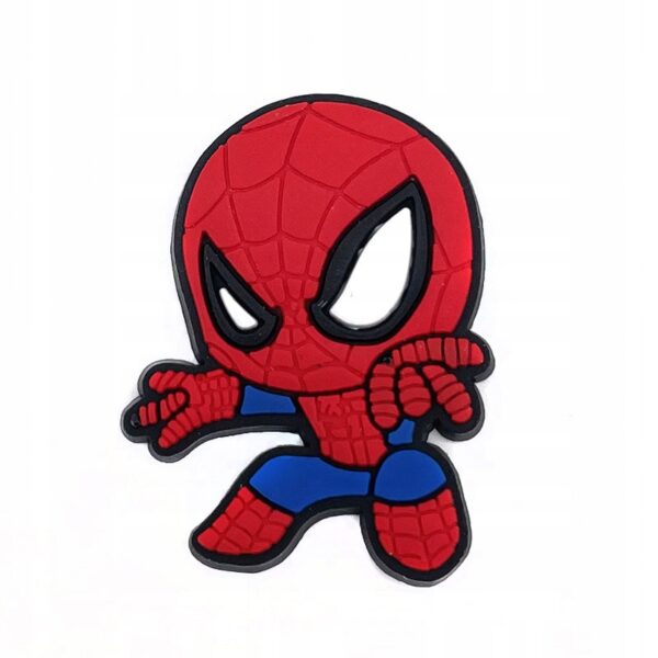 Przypinka Spider Man do Crocs butów klapków telefonu torebki plecaka torby