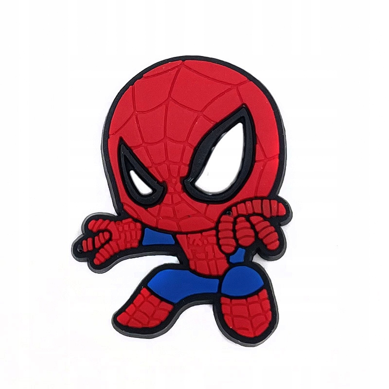 Przypinka Spider Man do Crocs butów klapków telefonu torebki plecaka torby