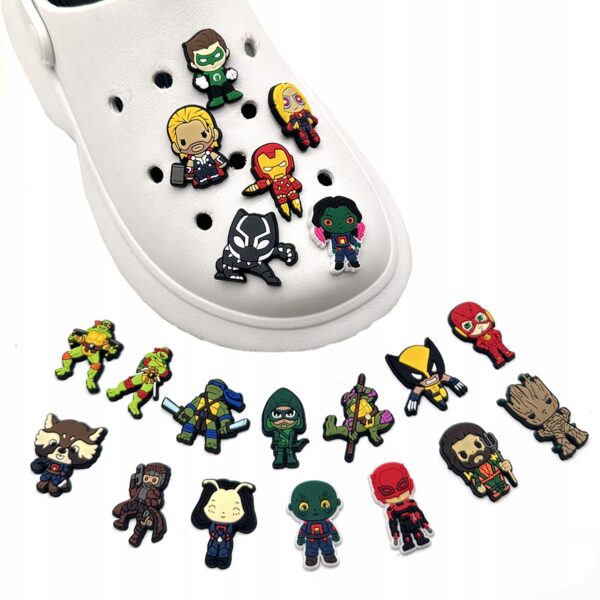 Przypinka Iron Man Marvel Avengers do Crocs - obrazek 10