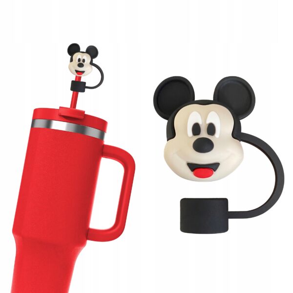 Silikonowa Nasadka na Słomkę Kubek Stanley DISNEY MYSZKA MICKEY 1 szt