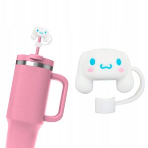 Silikonowa Zatyczka na Słomkę Kubek Stanley HELLO KITTY CINNAMOROLL 1szt