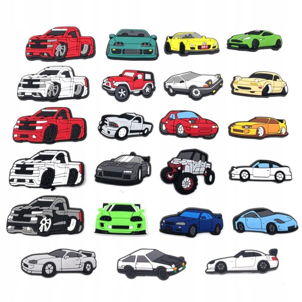 Przypinka Nissan Samochody Auta do Crocs - obrazek 5