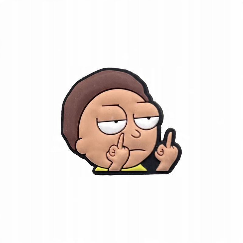 Przypinka Rick i Morty do Crocs