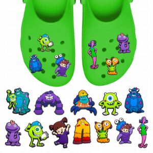 Zestaw przypinek do butów Crocs POTWORY I SPÓŁKA