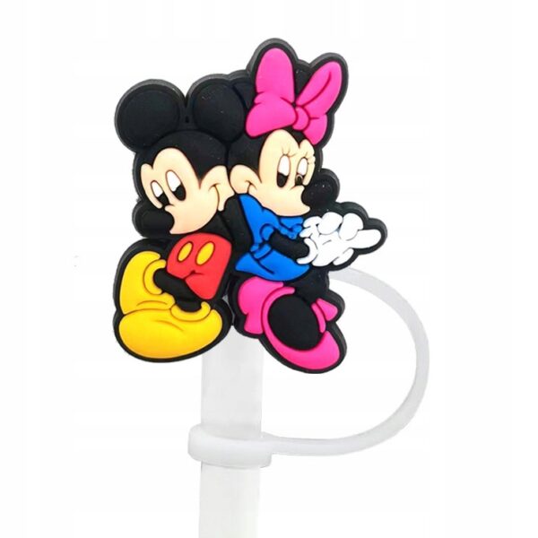 Silikonowa Nasadka na Słomkę Kubek Stanley DISNEY MICKEY I MINNIE 1 szt - obrazek 3