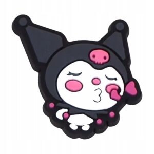 Przypinka Kiss Kuromi Hello Kitty do Crocs | Oro Party