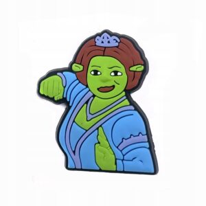 Przypinka Fiona Shrek do Crocs | Oro Party