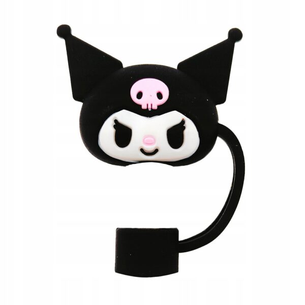 Silikonowa Zatyczka na Słomkę Kubek Stanley HELLO KITTY KUROMI 1szt - obrazek 3