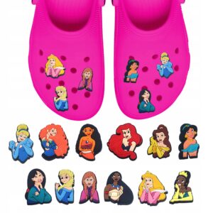 Zestaw przypinek do butów Crocs DISNEY KSIĘŻNICZKI