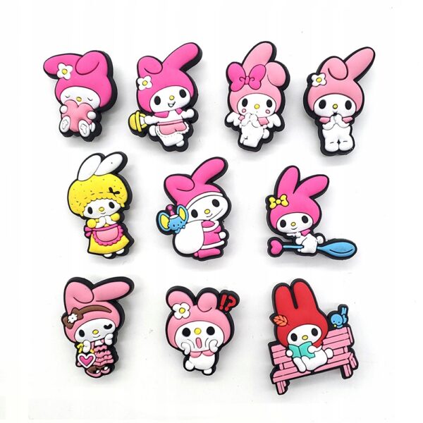 Przypinka My Melody Hello Kitty do Crocs - obrazek 6