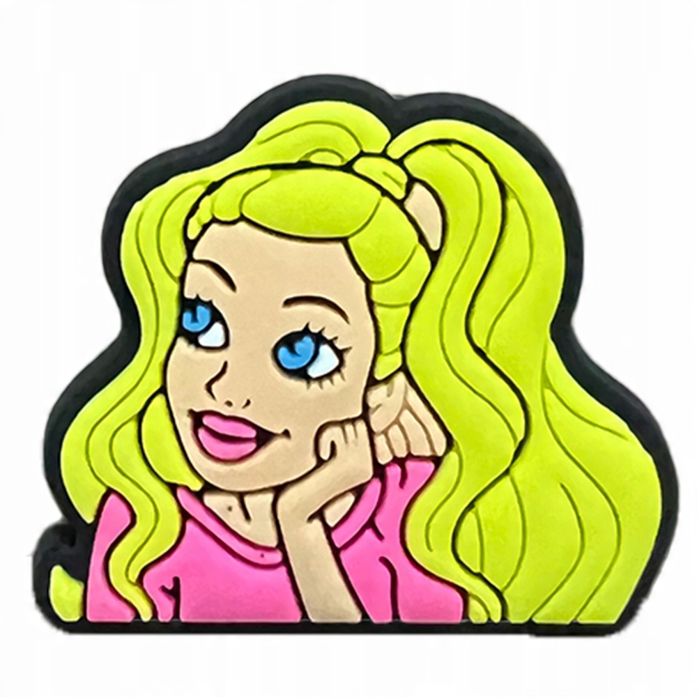 Przypinka Lalka Barbie do Crocs