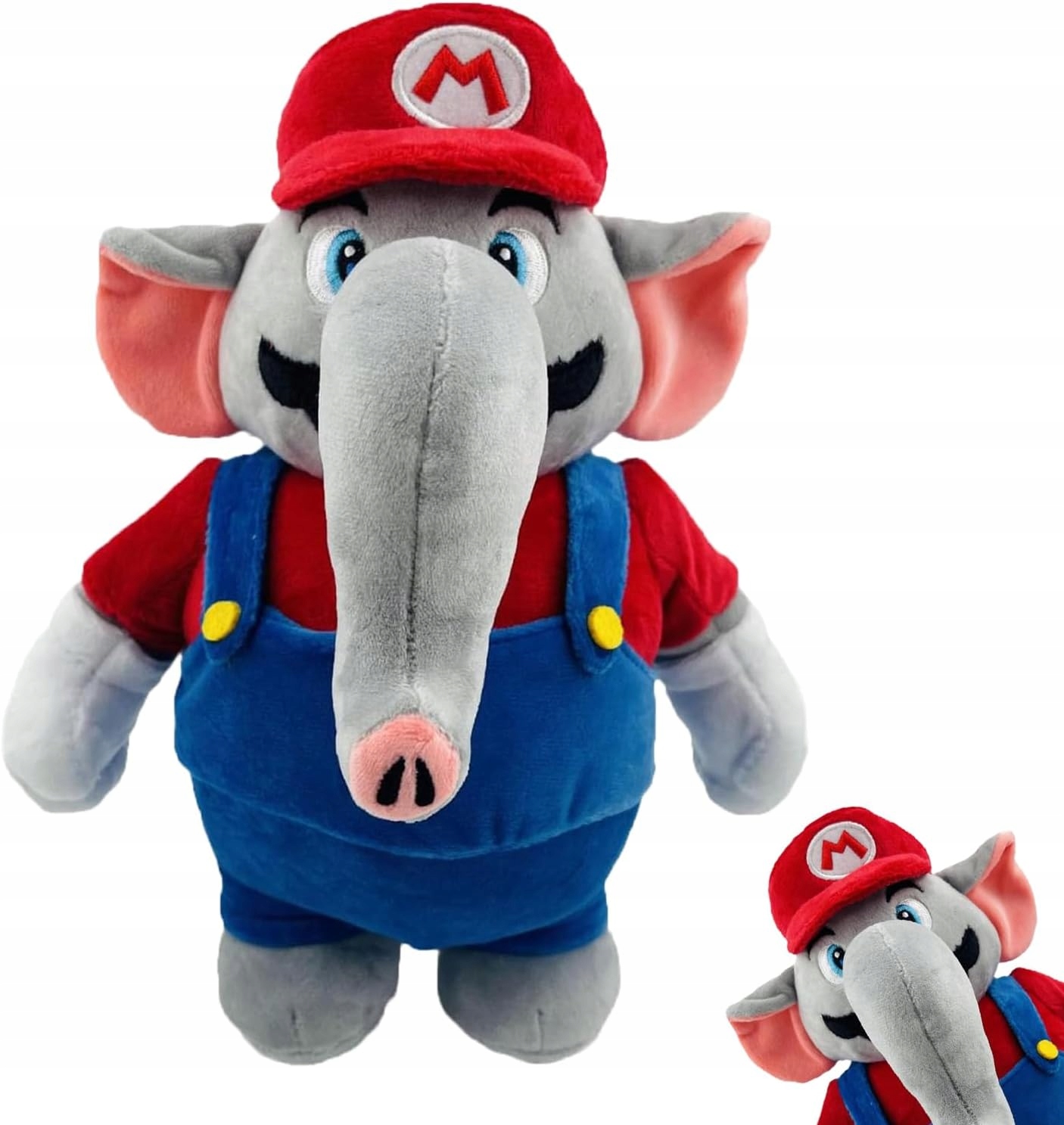 AVCULT maskotka przytulanka Słonik Super Mario 26 cm
