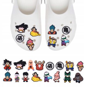 Przypinki do butów Crocs Dragon Ball – zestaw 16 sztuk