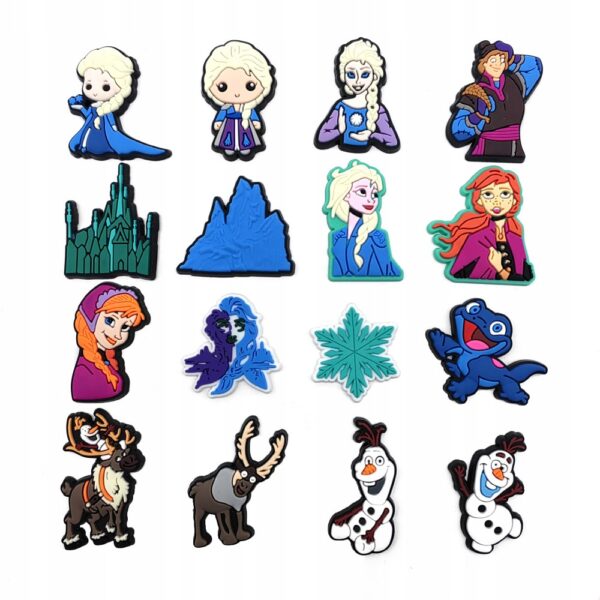 Przypinka Frozen Kraina Lodu Olaf do Crocs | Oro Party - obrazek 2