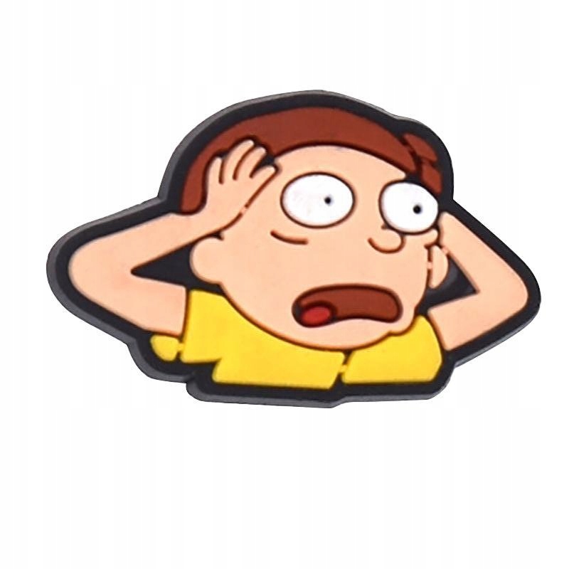 Przypinka Rick i Morty do Crocs