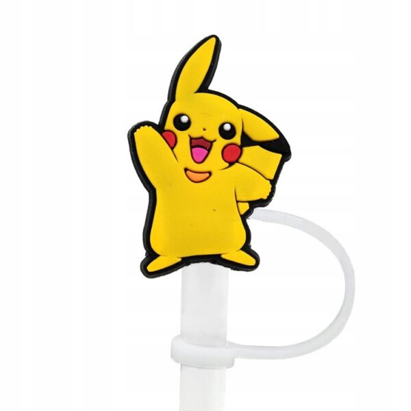 Silikonowa Nasadka na Słomkę Kubek Stanley POKEMON PIKATCHU 1 szt - obrazek 3