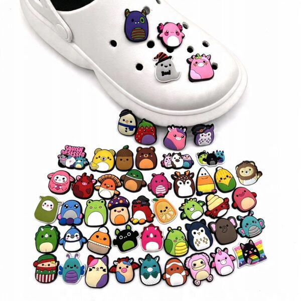 Przypinka Squishmallows do Crocs butów klapków telefonu torby torebki - obrazek 5