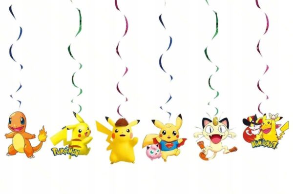Pokémon Zestaw XL Dekoracji Urodzinowych - Oro Party - obrazek 6