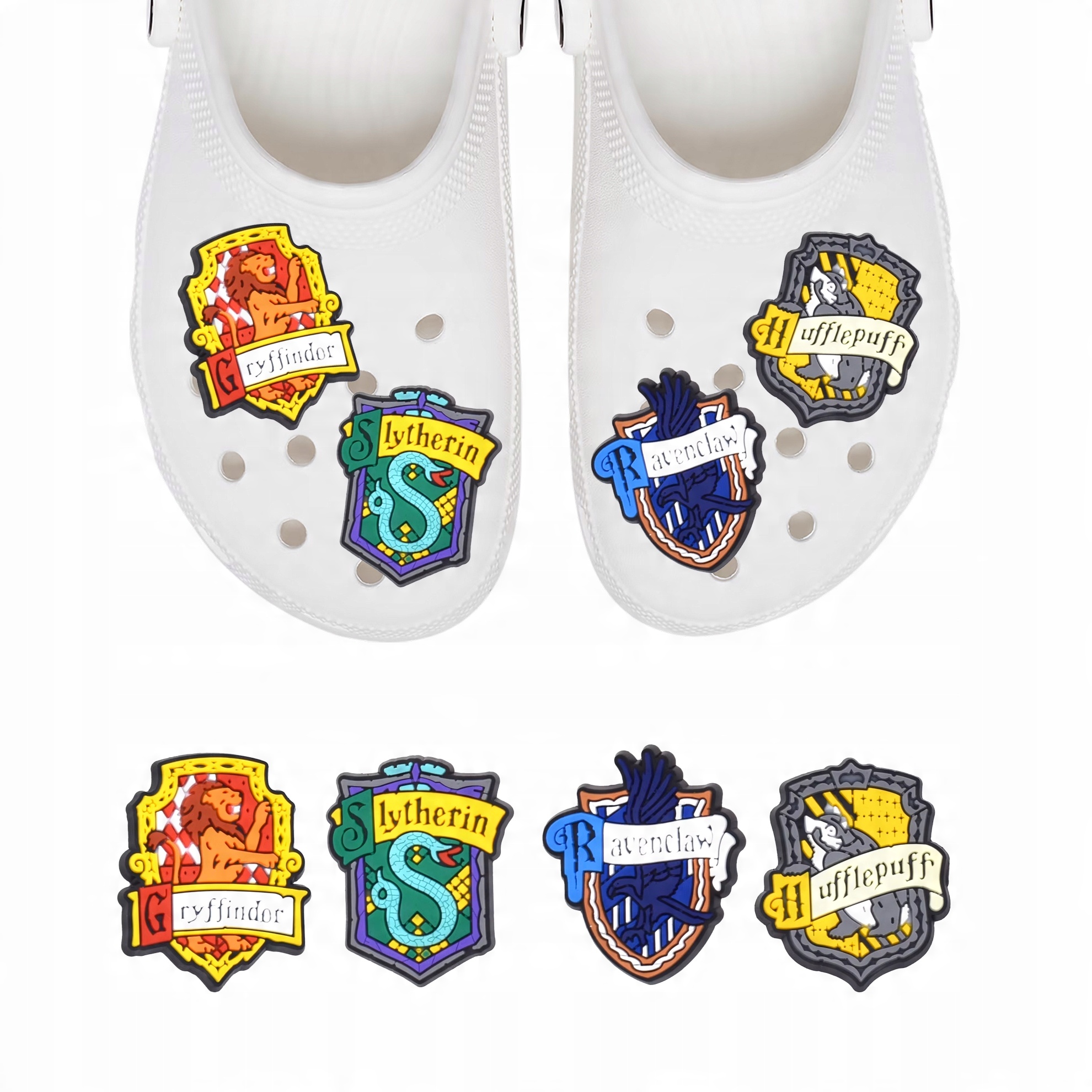 Przypinki do butów Crocs Harry Potter 4 sztuki