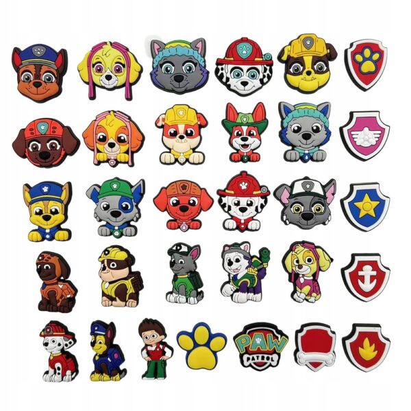 Przypinka Psi Patrol Paw Patrol do Crocs | Oro Party - obrazek 2
