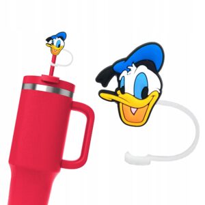 Silikonowa Nasadka na Słomkę Kubek Stanley DISNEY KACZOR DONALD 1 szt
