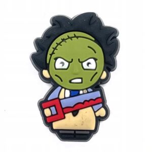 Przypinka Leatherface Halloween do Crocs | Oro Party