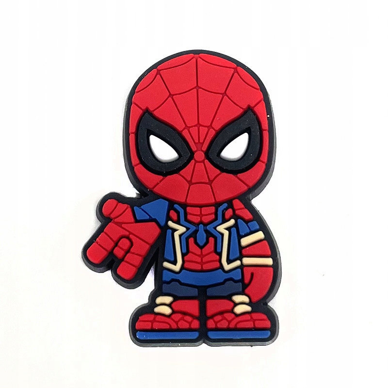 Przypinka Spider Man do Crocs butów klapków telefonu torebki plecaka torby